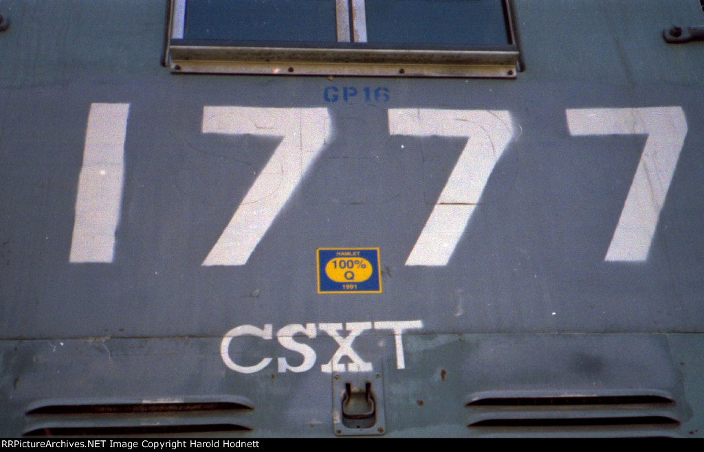 CSX 1777